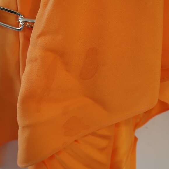 Taller Marmo Orange Halter Chain Belt Sleeveless Halter Tunic Top L COLOR - Picture 9 of 9